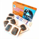 Motorcycle Motorbike Inner Tube Puncture Repair Kit Set 48 x Patches 1 x Glue ~~