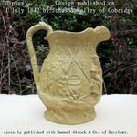 Salt Glaze Stoneware Cobridge 1812 King George III "Gipsey" High Relief Jug Ewer