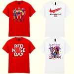 Red Nose Day 2026 Kids T-Shirt Funny Kpop Relief School Donate Boys Girls Tee