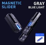 EDC luminous slider fingertip fidget toy metal fingertip spinner relieve anxiety