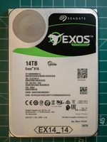 Seagate Exos X16 14TB 3.5" SATA HDD Hard Drive ST14000NM001G 7200RPM 100% Health