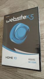 WebSiteX5 10 Home Web Builder Design DIY Web Pages Sites DVD Download License