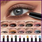 Waterproof 10 Colors Crease-proof Eyeshadow Pencil Stick Lasting Glitter Shimmer