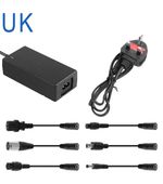 1PCS 42V 2A Battery Charger With 6 Connectors For Electric Bike Ebike Scooter
