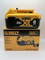 Original DeWALT DCB206 18-20V Premium XR 6Ah Lithium-Ion Battery
