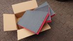 Shadow Foam 50 x 600 x 420mm sheets, 3 pieces, black and red
