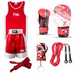 Kids Boxing Glove Uniform Hand Wrap Sparring Training, kickboxing, Muay Thai,