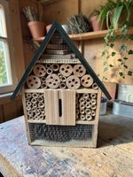 Natures Nest. Bee, Insect & Bug Hotel. Premium Wooden Nesting House for Creature
