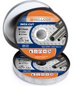 115mm Thin Metal Inox Long Life Cutting Discs - Tin of 10