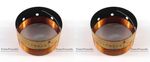 2x quality Replacement Voice coil For B&C 12NDL76-8 Tweeter Speaker  8 Ohm 