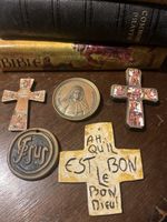 Lot Of 5 Religious Items From Around the World Christian