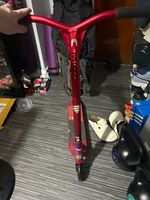 Addict Scooters Push Stunt Scooter - Red, Purple & Black Colourway