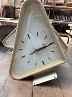 Salvaged Ships Passageway Triangle Slave Clock (Quarz Converted)
