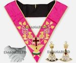 Masonic Regalia ROSE CROIX 18TH DEGREE EMBROIDERED COLLAR BUNDLE SET NEW