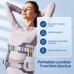 Lumbar Traction Device,  Lower Back Pain Relief，lumbar decompression belt