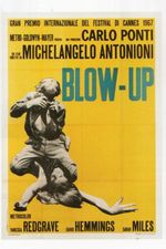 VINTAGE Style "Blow Up"  1966 – Premium Reproduction Postcard– High Art  Print