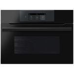 Haier HWO45NM6OXB1 34L Built-In Compact Steam Oven - Black, Touch Control, A++