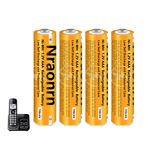 1.2V 750mAh AAA Ni-MH Rechargeable Batteries for Panasonic BT Cordless Phones