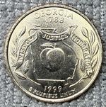 1999 P - US QUARTER - Georgia - USA Unites States of America
