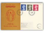 1970 High Values FDC Becket Festival Official