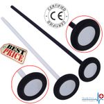 Medical Queens Square Percussor Reflex Patella Black Hammer 13" Doctor Nurse GP