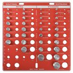 Nut and Bolt Thread Checker 34 Thread Identifier Gauge Inch and Metric UK STOCK