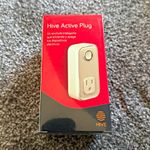 Hive Active Plug Smart Plug, Zigbee App-Controlled Smart Socket, White, 1 Outlet