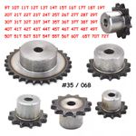 9-72T Tooth #35 Roller Chain Drive Sprocket Pitch 3/8" 9.525mm For #35 06B Chain