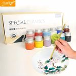 12 Color Ceramic Underglaze Pigment Set High Temperature Pottery Glaze Painting