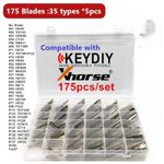 175pcs Car key Blank suitable for Keydiy XHorse Remote Key Blades