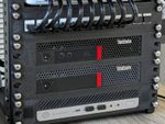 10 Inch Rack Mount for Lenovo ThinkCentre Tiny - With or Without Patch Panel