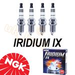 Suzuki GSF 1200 Bandit 96-06 NGK Iridium IX Spark Plugs DR9EIX 4772 x4 Plugs
