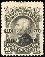 Mexico Stamps # 113 MLH VF Scott Value $110.00