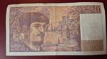 French 20 Franc note - Claude Debussy (1989)