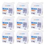 Block Salt Water Softener Salt Block Compatible with All Water Softener 2 x 4kg