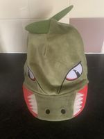 Equetech Dragon/Dinosaur Soft Plush Olive Hat Silk