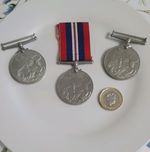 WWII War Medals 1939–1945 – Group of 3 – Lion & Dragon