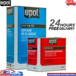 U-POL S2080 CLEARCOAT LACQUER HS 2K 7.5LTR KIT-WITH S2032 STANDARD HARDENER UPOL
