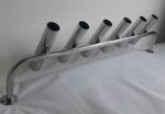 6---TUBE STAINLESS STEEL 316 BOAT FISHING ROD HOLDER  (40mm tube)