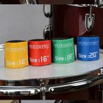 Mute Belt Cymbal 12/14/16/18/20 Inch Cymbal Mute Dampener Drum Set Silencer Tape