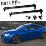 Roof Rack Cross Bar 43.3" Aluminum Luggage Carrier Lock For Vauxhall Insignia