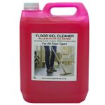 Floor Gel Cleaner 5L with new easy to use pump bubble gum scent 2nd HALF PRICE