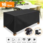 Heavy Duty Waterproof Garden Furniture Cover For Outdoor Patio Rattan Table Cube