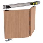 Folding Doors Track Kit Bi-fold Hercules Plus 2400 mm (25Kg/40Kg)