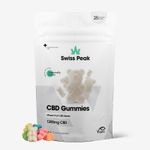 CBD Gummies THC-Free Swiss Peak 1200mg Bear Gummies | Broad Spectrum