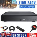 Mini DVD Player HDMI TV 1080P Multi Region Free DVD Players USB or Mains Powered