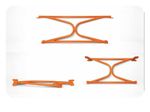 Ford Focus St and rs 2005 To 2009 Rear Strut Brace Xbrace
