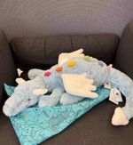 Jellycat Sky Dragon 50CM Plush Toys New With Tags Free Dust Bag UK Hot Sale