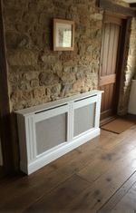 Traditional Style, Radiator Cover, White Primed 