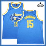 Denver Nuggets Basketball Jersey Nike XXL 2XL Away Kit Anthony NBA 1976 1977 M62